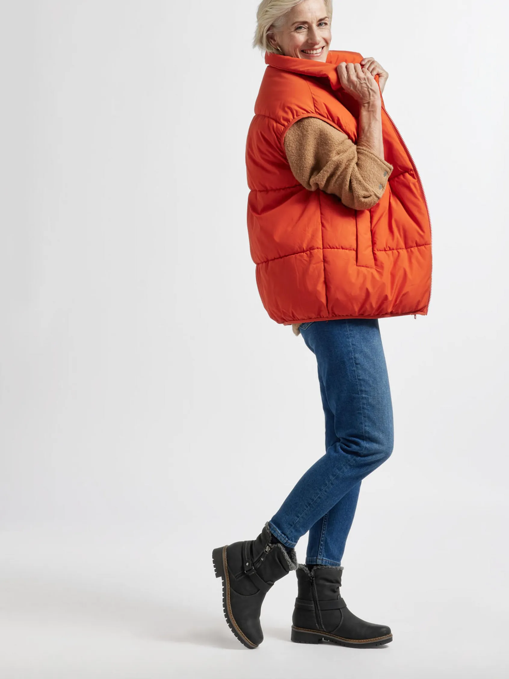 New Warm Lined Comfort Boots Women Loafers & Low Shoes·Comfort|Boots·Winter Boots