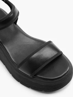 Online Wedge Chunky Ankle Strapped Sandal Women Sandals·Chunky Sandals