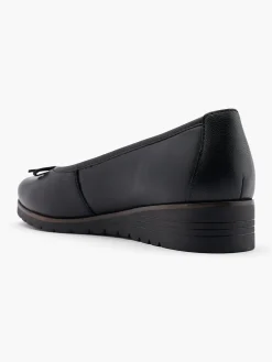 Discount Wedge Heel Ballerina with Bow Detail Women Loafers & Low Shoes·Ballet Pumps
