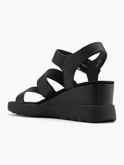 Outlet Wedge Sandal with Buckle Detail Women Heels·Wedges|Sandals·Wedge Sandals