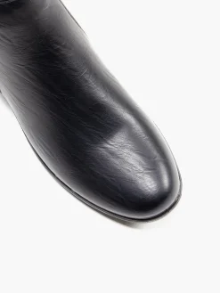New Wide Fit Block Heeled Comfort Boot Women Loafers & Low Shoes·Comfort|Boots·Comfort Boots