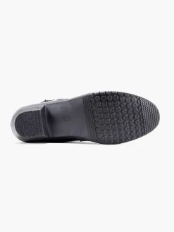 New Wide Fit Block Heeled Comfort Boot Women Loafers & Low Shoes·Comfort|Boots·Comfort Boots