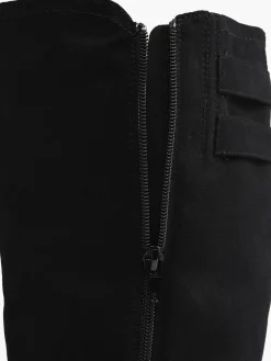 Wide Fit Long Leg Boot with Buckle Details Women Boots·Knee High Boots