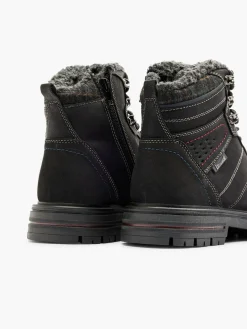 New Black/ Lace Up Boots Shoes·Walking Shoes|Boots·Winter Boots