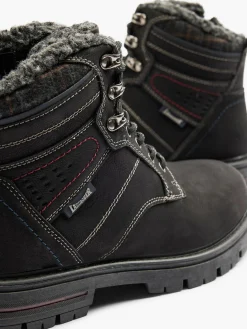 New Black/ Lace Up Boots Shoes·Walking Shoes|Boots·Winter Boots