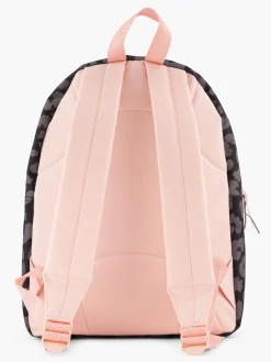 Online /Grey/Pink Leopard Print Backpack School Bags|Backpacks