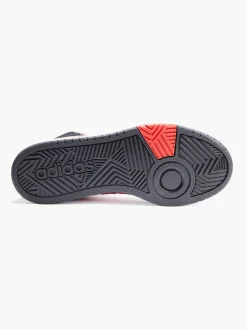 Online Black/Red Hoops 3.0 Mid Trainers Trainers·High-Top Trainers|Trainers·Adidas Trainers