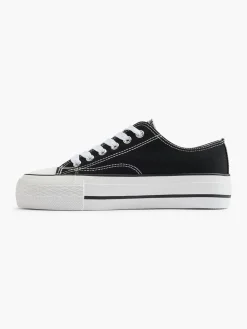 Online /White Canvas Lace Up Trainers Women Trainers·Canvas Trainers|Loafers & Low Shoes·Canvas