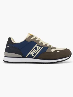 Best Blue/Brown Lace Up Trainers Trainers·Sports Trainers