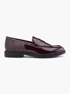 Clearance Bordeaux Plain Flat Loafer Women Loafers & Low Shoes·Loafers