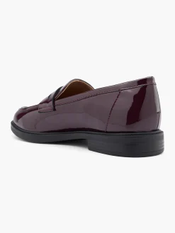 Clearance Bordeaux Plain Flat Loafer Women Loafers & Low Shoes·Loafers
