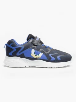 Clearance Boys Navy/ Sonic Velcro Trainers Kids All Boys·Kids|All Boys·Toddlers
