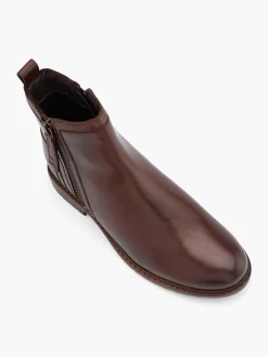 New Ankle Boot with Zipper Details Women Boots·Leather Boots|Boots·Chelsea Boots