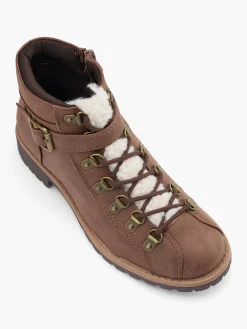 Clearance Buckle Detailed Ankle Boot Women Boots·Hiker Style Boots|Boots·Ankle Boots