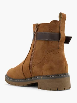 Classic Chelsea Boot with Buckle Strap Detail Women Boots·Ankle Boots