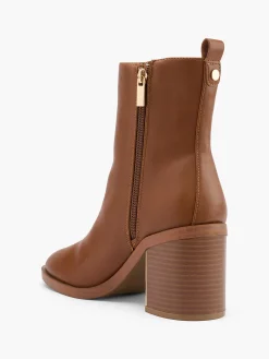 Discount Heeled Ankle Boot With Zipper Detail Women Boots·Ankle Boots