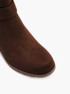 Heeled Chelsea Boot with Buckle Detail Women Boots·Chelsea Boots|Boots·Ankle Boots