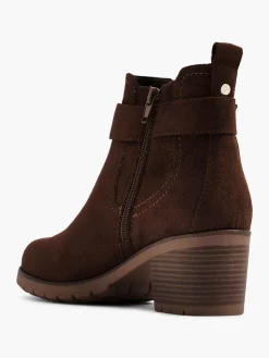 Heeled Chelsea Boot with Buckle Detail Women Boots·Chelsea Boots|Boots·Ankle Boots