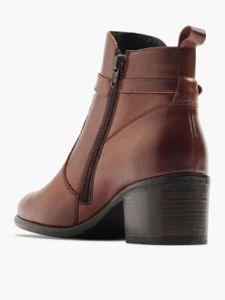 Clearance Leather Ankle Boot with Strap Women Boots·Ankle Boots