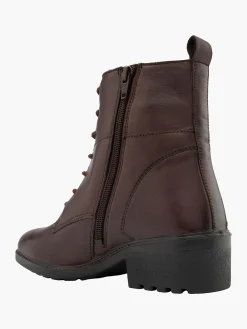 New Leather Classic Lace Up Biker Boot Women Boots·Biker Boots|Boots·Lace-Up Boots
