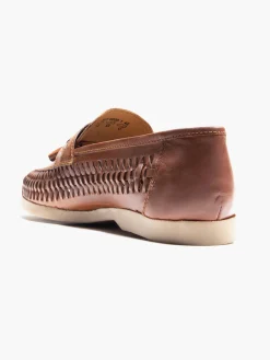 Hot Leather Interweave Loafer Shoes·Slip-On Shoes|Shoes·Loafers