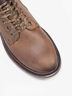 Sale Leather Lace Up Boots Boots·Winter Boots|Boots·Lace-Up Boots