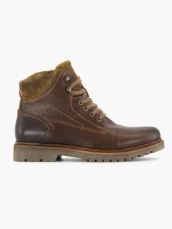 Hot Leather Lace-Up Boots Boots·Lace-Up Boots