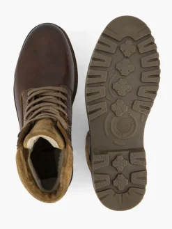Hot Leather Lace-Up Boots Boots·Lace-Up Boots