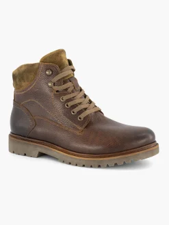 Hot Leather Lace-Up Boots Boots·Lace-Up Boots