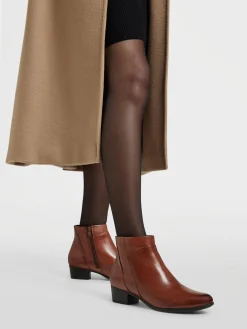 Online Leather Panelled Mini Boot Women Boots·Leather Boots|Boots·Ankle Boots