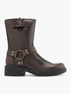 Best Tall Biker Boot with Metal Details Women Boots·Biker Boots|Boots·Ankle Boots