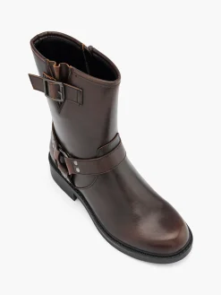Best Tall Biker Boot with Metal Details Women Boots·Biker Boots|Boots·Ankle Boots