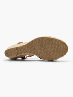 Woven Strap Wedge Heels Women Loafers & Low Shoes·Espadrilles