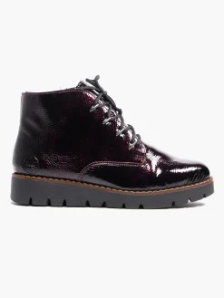 Hot Low Wedge Lace Up Boot Women Boots·Ankle Boots