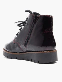 Hot Low Wedge Lace Up Boot Women Boots·Ankle Boots