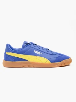 New Club 5V5 Suede /Yellow Trainers Trainers·Sports Trainers