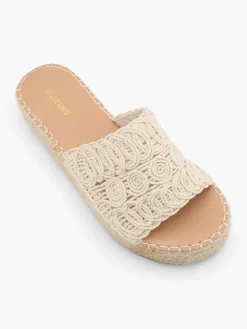 Hot Woven Detailed Platform Espadrille Women Sandals·Mules