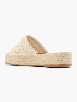 Hot Woven Detailed Platform Espadrille Women Sandals·Mules