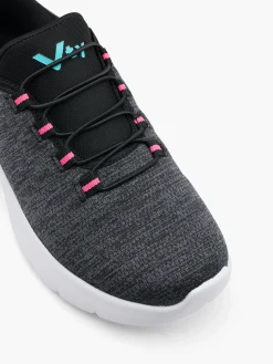 Best Cyclone Black/Charcoal Slip On Trainers Women Trainers·Slip On Trainers