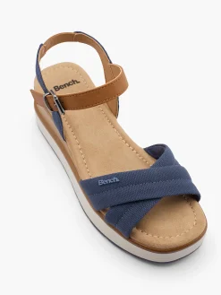Outlet Dark Wood Effect Wedge Heeled Sandal Women Heels·Wedges|Sandals·Wedge Sandals