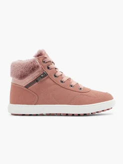 Discount Dark Faux fur Lace-Up boots Women Trainers·High Top Trainers|Boots·Winter Boots