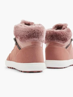 Discount Dark Faux fur Lace-Up boots Women Trainers·High Top Trainers|Boots·Winter Boots