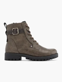 Clearance Dark Lace-Up Ankle Boot Women Boots·Ankle Boots