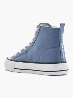Online Light Canvas Lace-up Hi-Top Women Trainers·Canvas Trainers|Loafers & Low Shoes·Canvas