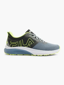 Sale New Black//Yellow Lace-up Running Trainer Trainers·Sports Trainers