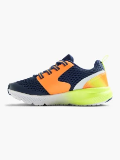 Hot New Toddler's Navy/Orange Slip-on Trainer Kids All Boys·Kids|All Boys·Toddlers