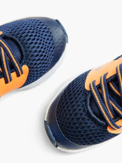Hot New Toddler's Navy/Orange Slip-on Trainer Kids All Boys·Kids|All Boys·Toddlers