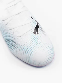 New Future 7 Play FG/AG White//Blue Juniors Football Boots Kids All Boys·Kids|All Girls·Kids