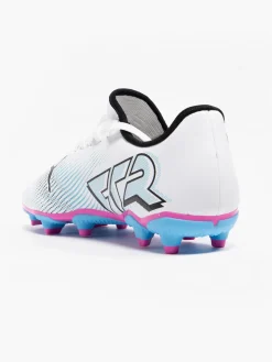 New Future 7 Play FG/AG White//Blue Juniors Football Boots Kids All Boys·Kids|All Girls·Kids