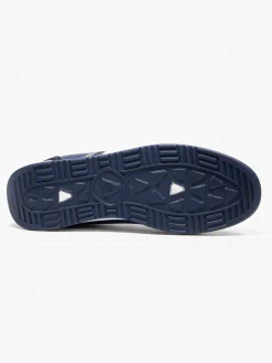 Outlet Gaz Navy/White Lace Up Casual Trainers Shoes·Lace-Ups|Shoes·Brogues